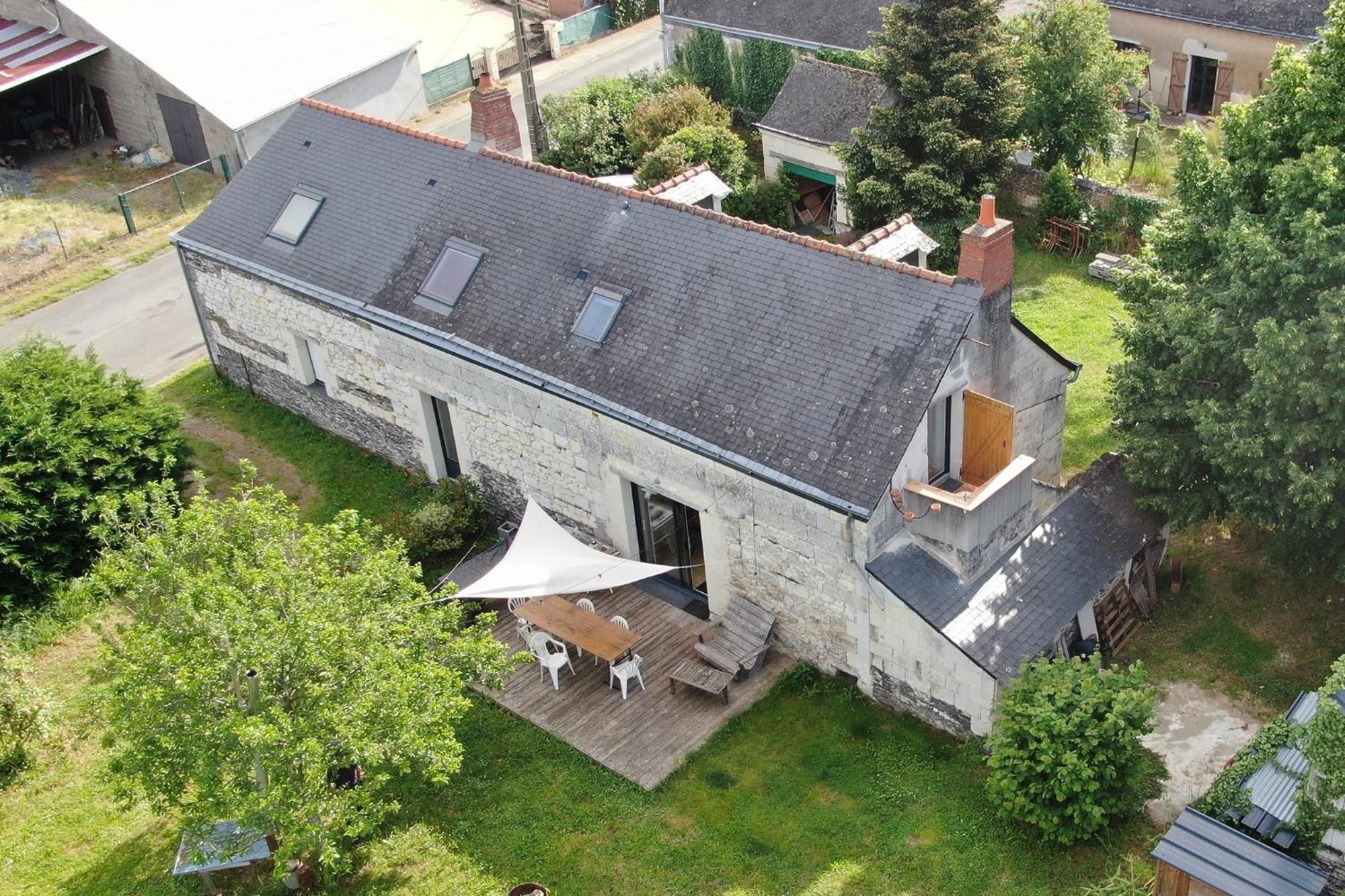 Apartament La Longere La Menitré Zewnętrze zdjęcie